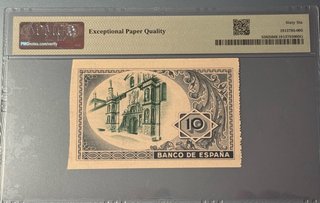 10 Pesetas 1937 España Banco Central