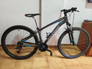 Bicicleta ROCKRIDER gris