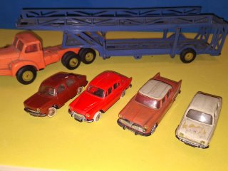 Norev 1:43 Camión Portacoches Simca  Años 60