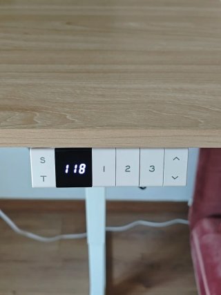 Mesa elevable eléctrica 160x80 cm