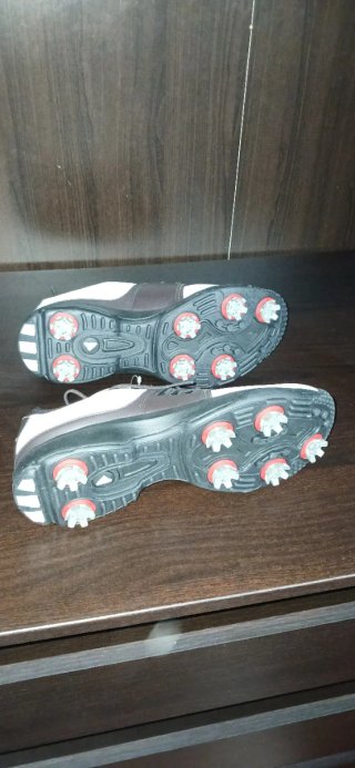 Zapatos Adidas Hombre Golf Blancos y Negros