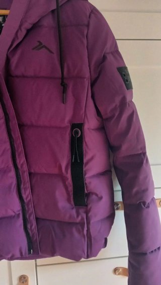Plumífero Morado Mujer