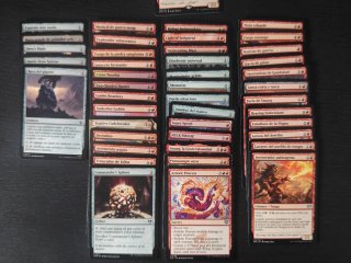 Commamder trasgos- Magic The Gathering.Mono red