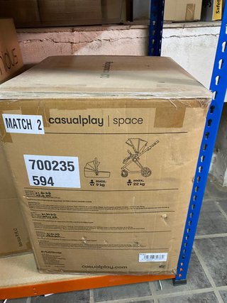 Cochecito Dúo SPACE Eclipse Casualplay