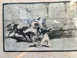 Cuadro antiguo Francisco de Goya.