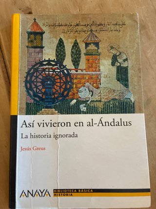 Libro lectura Asi vivieron en al-Andalus