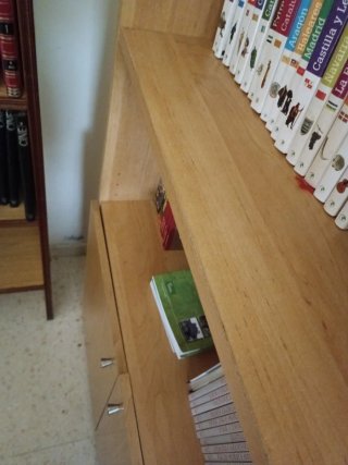 Estantería armario madera