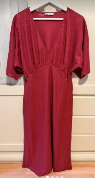 Vestido Zara manga corta