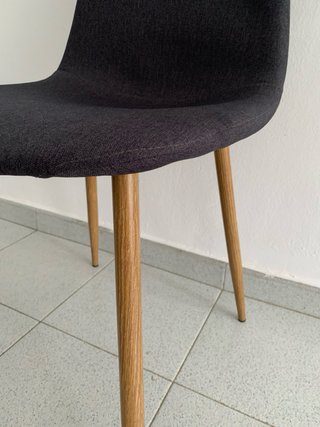 Juego 4 sillas Clyde de Maison du Monde gris