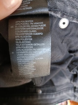 Minifalda vaquera gris bordada