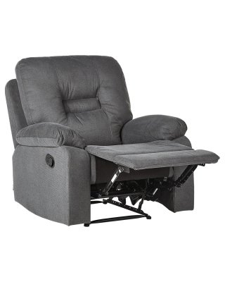 Sillón reclinable BERGEN Tela Gris. Marca Beliani