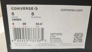 Botas Converse Rojas Talla 39