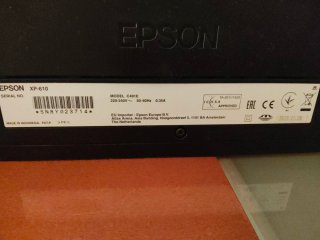 Impresora Epson XP-610 Negra