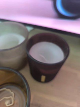 Juego de vasos para velas
