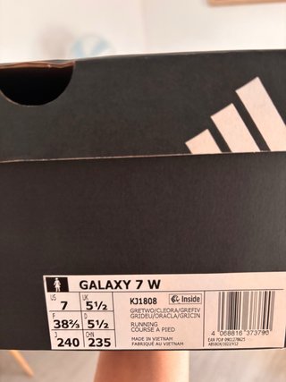 Adidas Galaxy 7 W Zapatillas Running Mujer 38,5