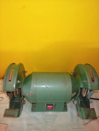 Amoladora de banco doble