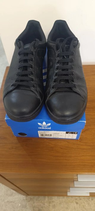 Zapatillas Adidas Piel Negras Talla 43