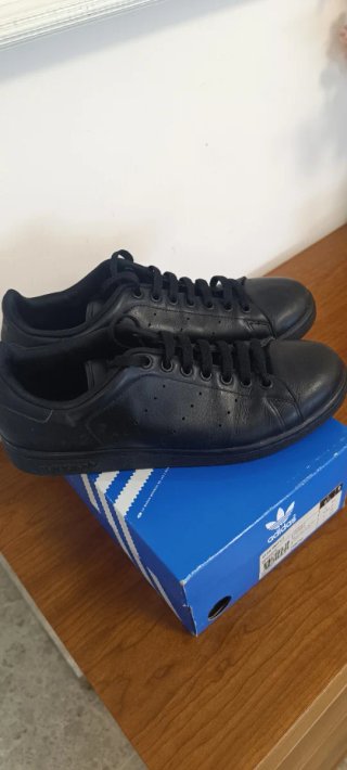 Zapatillas Adidas Piel Negras Talla 43