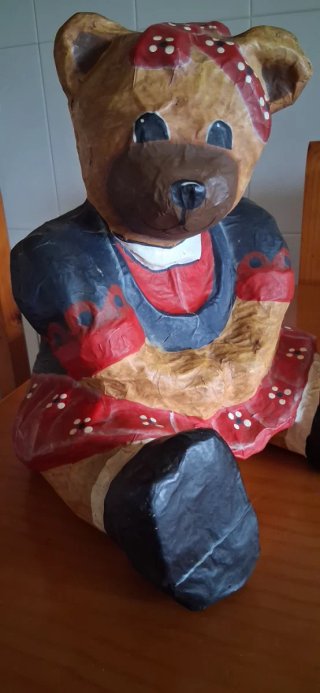 Osita de Papel Maché