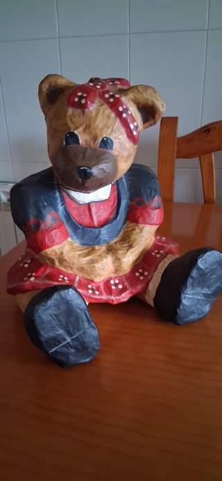 Osita de Papel Maché