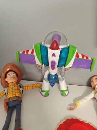 Lote Figuras Toy Story Woody Buzz Jessie