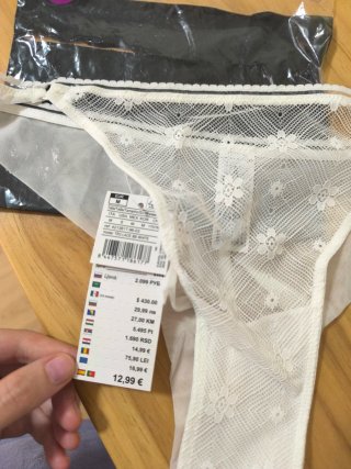 Braguita Women'secret encaje M
