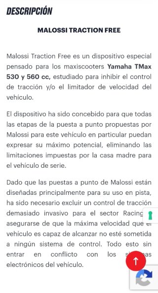Malossi Traction Free TMAX
