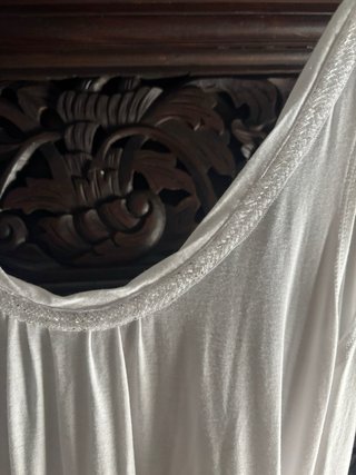 Camiseta tirantes fiesta blanca