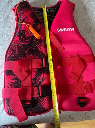 Chaleco SWROW para paddle surf/kayak con silbato