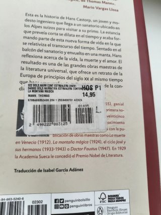 Libro La montaña mágica