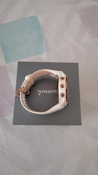 Garmin Fenix 6S Pro - Oro Rosa y Blanco