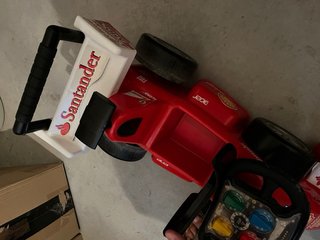 Coche de carreras F1 para niño