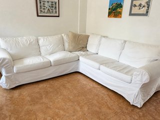 Sofá modular Ikea blanco