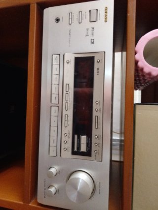 Amplificador Onkyo Home Cinema Plata, subwoofer