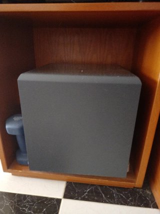 Amplificador Onkyo Home Cinema Plata, subwoofer