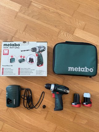 Taladro Atornillador Metabo Powermaxx BS