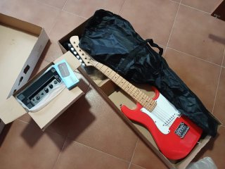 Guitarra Eléctrica Daytona Roja
