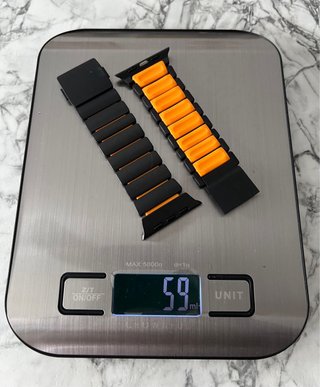 Correa Lujo Titanio y Silicona Apple Watch Ultra