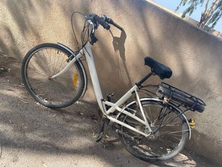 Bicicleta blanca