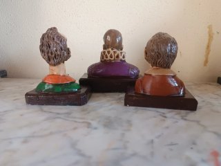 Figuras Cervantes, Quijote y Sancho