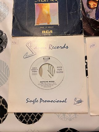 Discos de vinilo de Depeche Mode promocionales