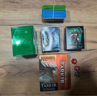 Magic The Gathering +600 Cartas con Cajas y fundas