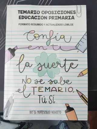Temario para oposiciones de Maestros de Primaria