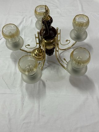 Lámpara Techo Vintage 5 Luces