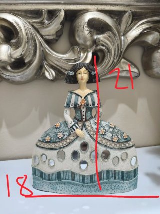 Figura Decorativa Menina