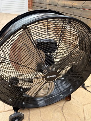 Ventilador Industrial Ironside Negro
