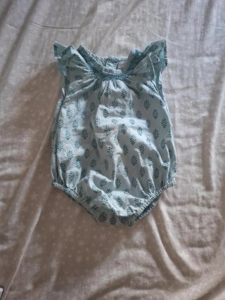 Pelele bebé 3 meses estampado