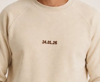 Sudadera bordada personalizada