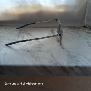 Montatura occhiali da vista Nike blu/argento