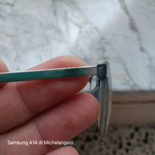 Montatura occhiali da vista Nike blu/argento